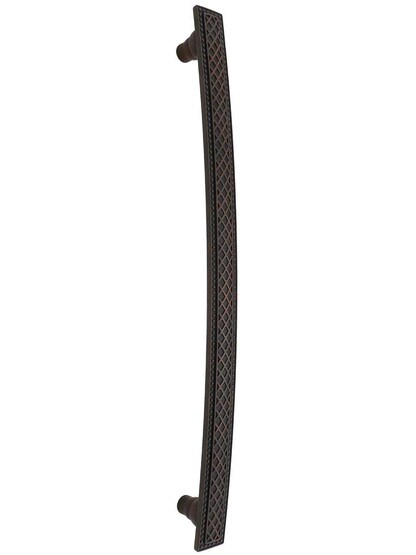 Trevi Appliance Pull - 12 inch Center-to-Center in Patina Rouge.